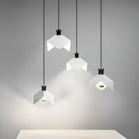 Triedro Pendelleuchte Schwarz