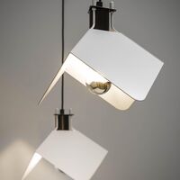 Triedro Pendelleuchte Schwarz