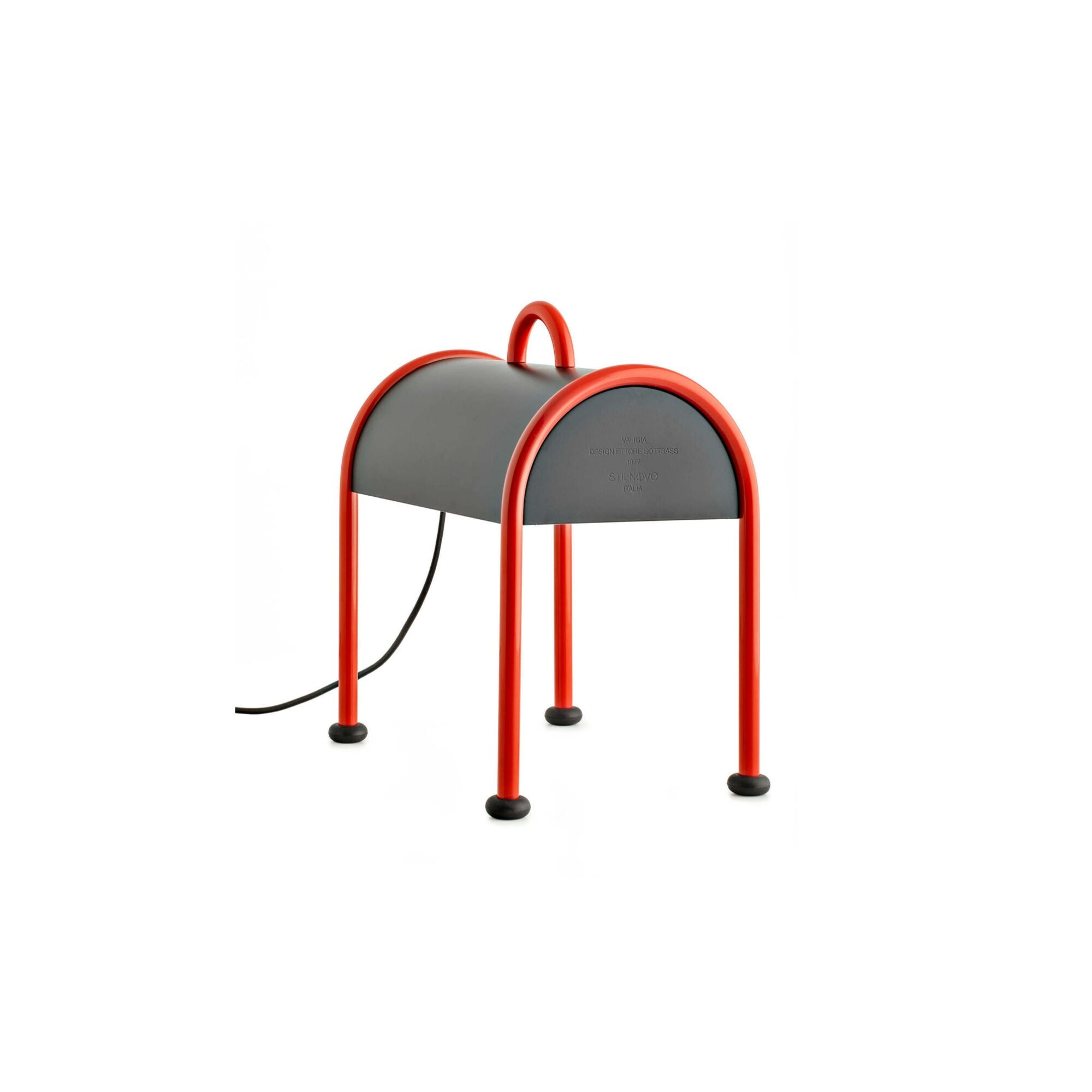 Valigia Bordlampe Rd/Sort