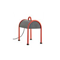 Valigia Table Lamp Red/ Black