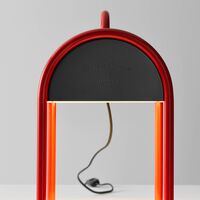 Valigia Table Lamp Red/ Black