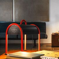 Valigia Table Lamp Red/ Black