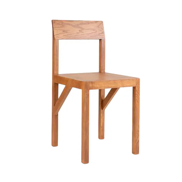 Bracket Dining Chair Warm Brown
