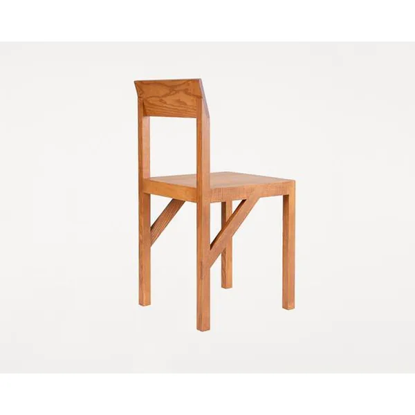 Bracket Dining Chair Warm Brown