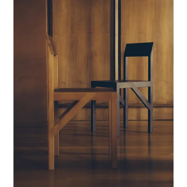Bracket Dining Chair Warm Brown