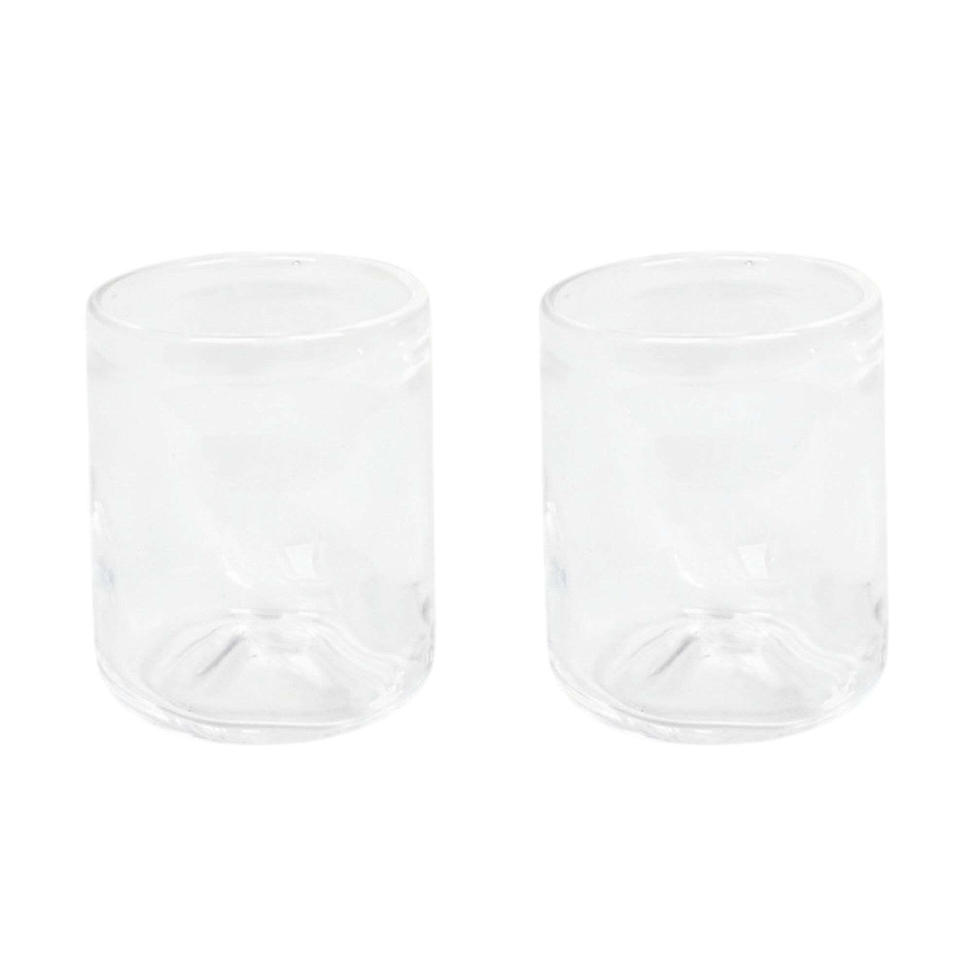 0405 Glas St af 2 Lille 100ml Klar
