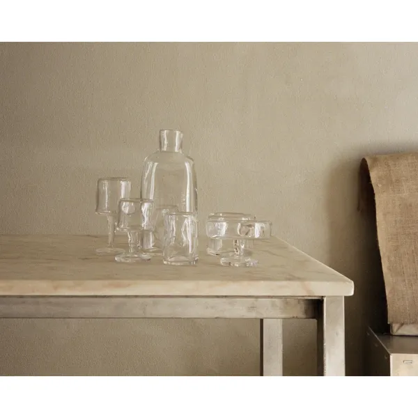 0405 Juego de 2 Vasos Pequeño de 100 Ml Transparente