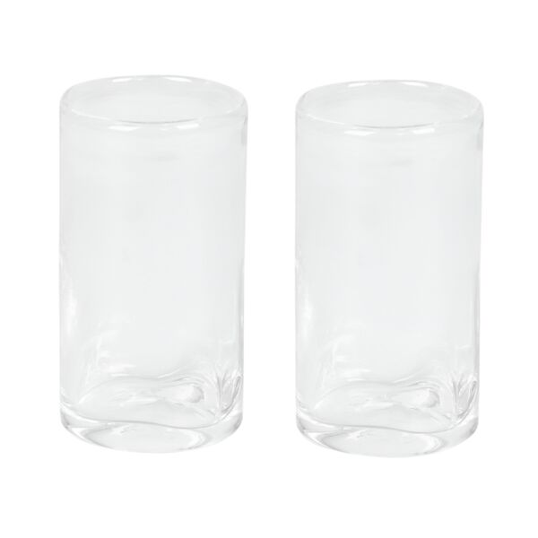 0405 Lot de 2 Verres Moyens 175 Ml Transparent