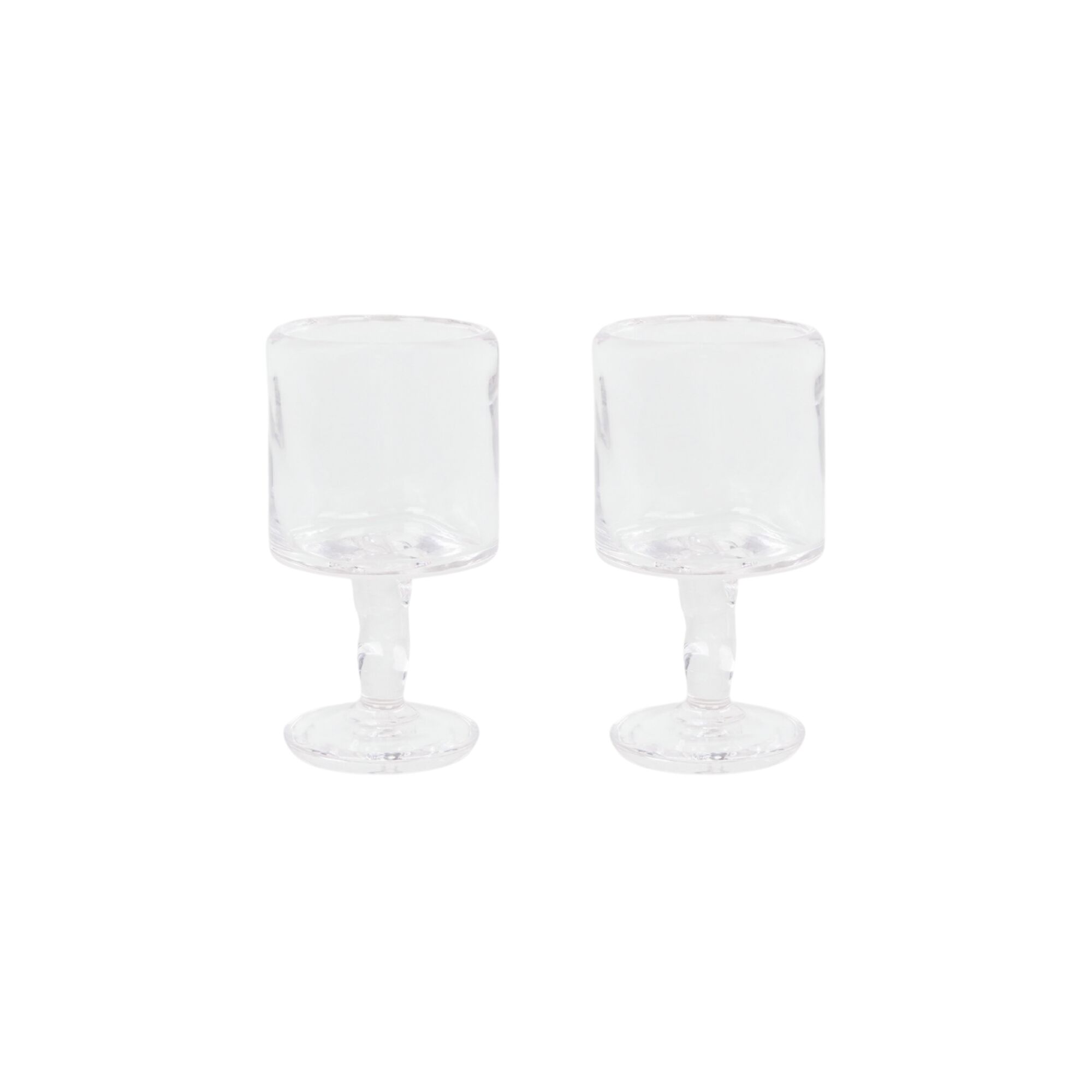 0405 Stem Glass Sett med 2 Medium 65ml Klar