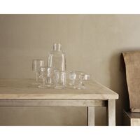 0405 Stielglas 2er Set Breit 100ml Klar
