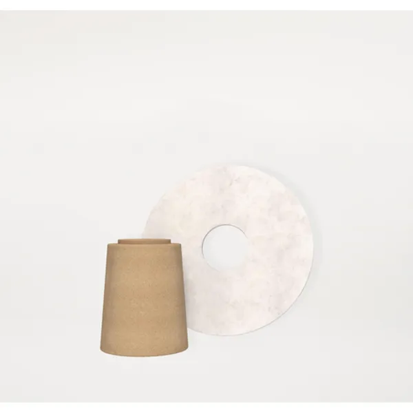Sintra Dining Table White Marble/Cork