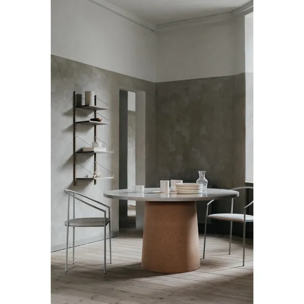 Sintra Dining Table White Marble/Cork
