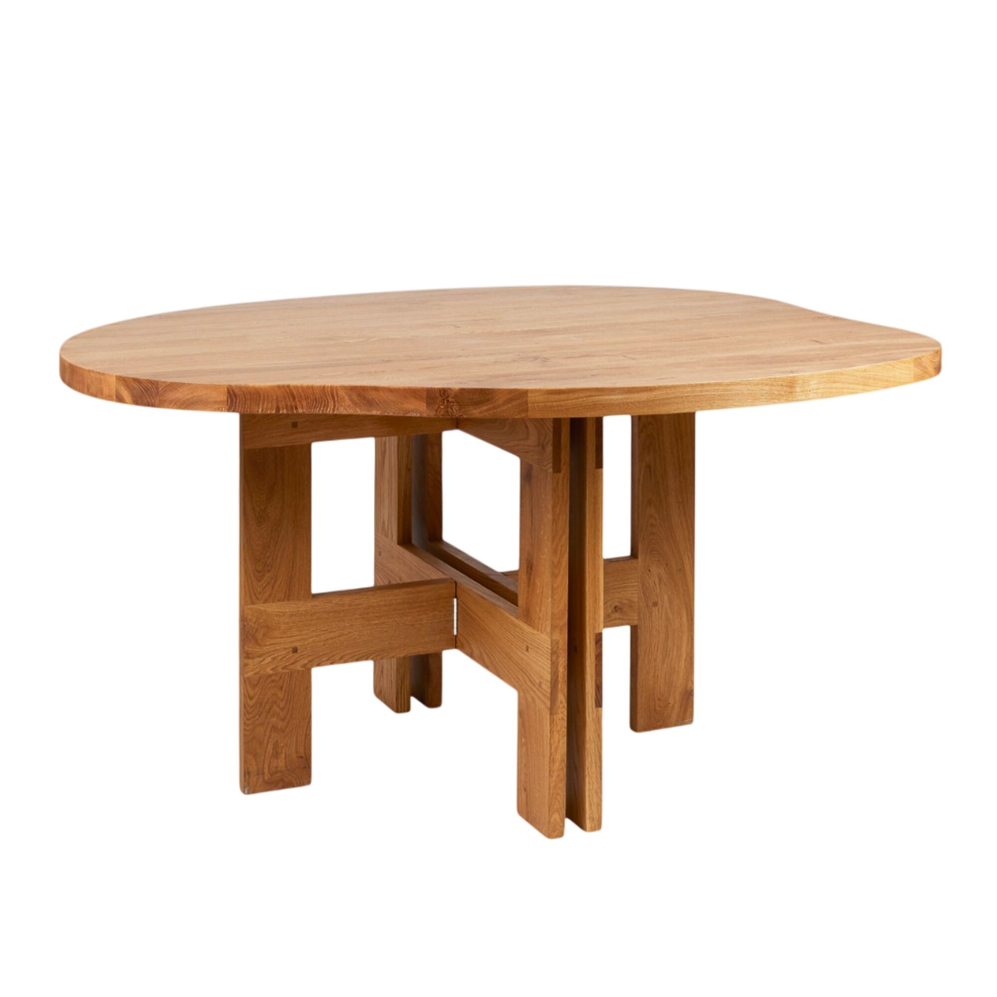 Farmhouse Trestles Spisebord Natural Eg
