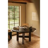 Farmhouse Trestles Dining Table Natural Oak