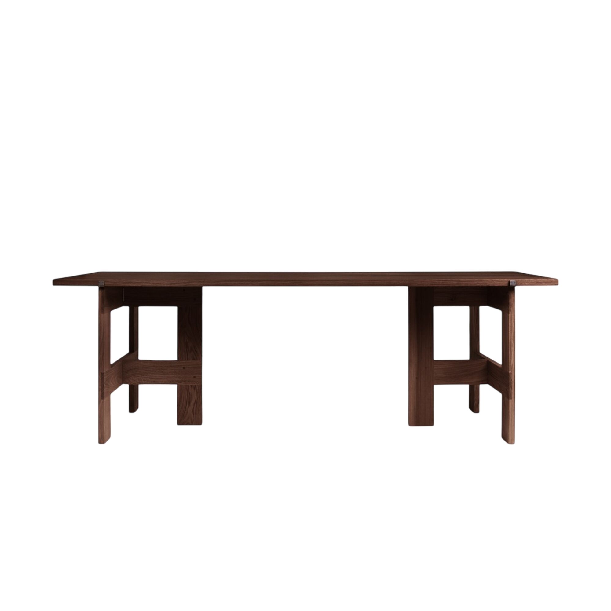 Farmhouse Trestle Spisebord L220 Mrk Eg
