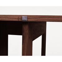 Farmhouse Trestle Esstisch L220 Dunkle Eiche