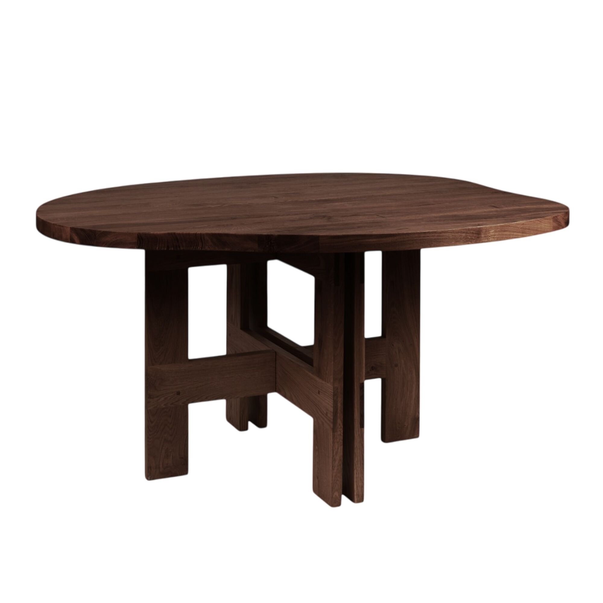 Farmhouse Trestles Spisebord Mrk Eg