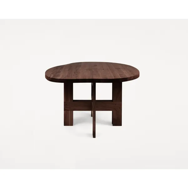 Farmhouse Trestles Esstisch, Dunkle Eiche