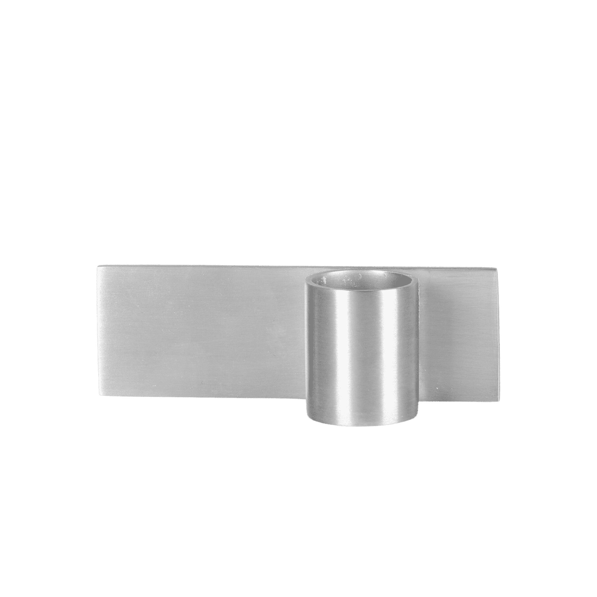 Fundament Form 2 Lysestage Rustfri Stl