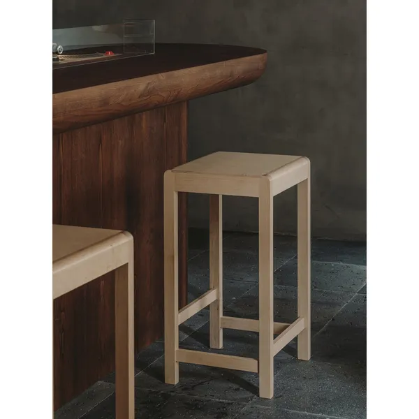 01 Stool H65 Dark Brown