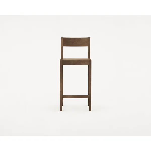 01 Bar Stool H65 Dark Brown