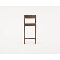 01 Bar Stool H65 Dark Brown