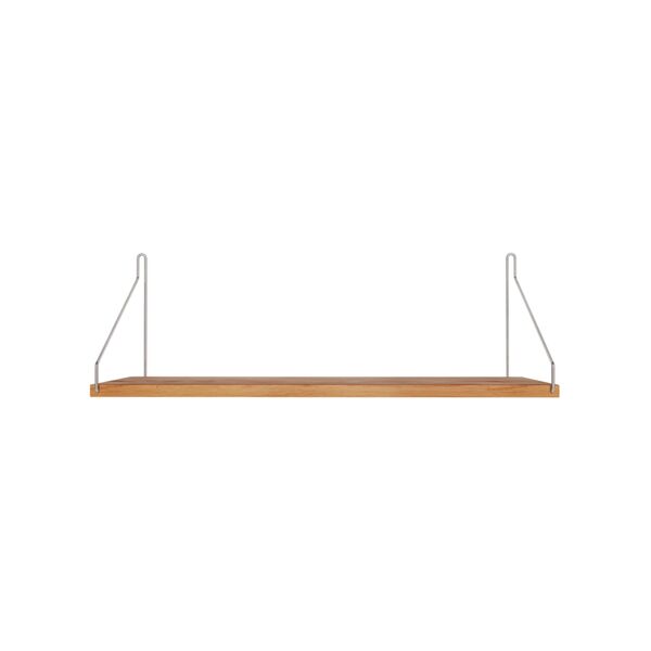 Einzelregal 20x60 Eiche/Edelstahl