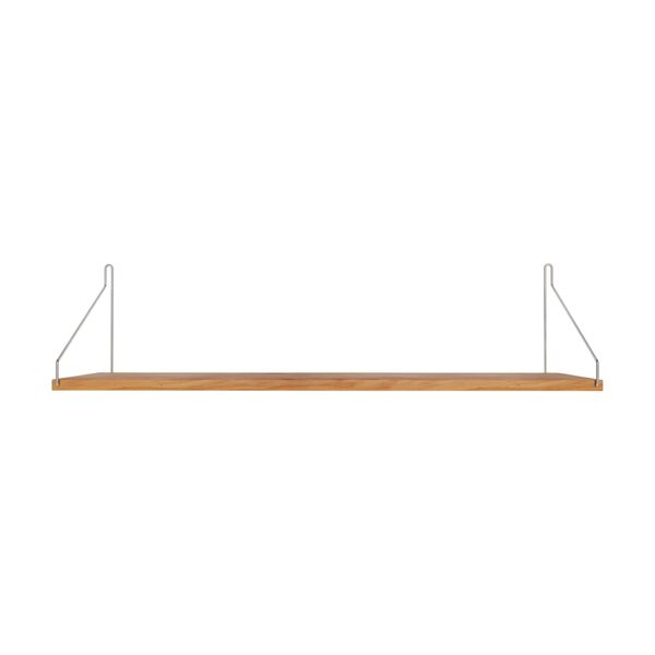 Einzelregal 20x80 Eiche/Edelstahl