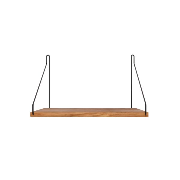 Étagère Simple 27x40 Chêne/ Noir