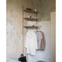 Shelf Library Hanger Shelf 40x80 Natural Oak