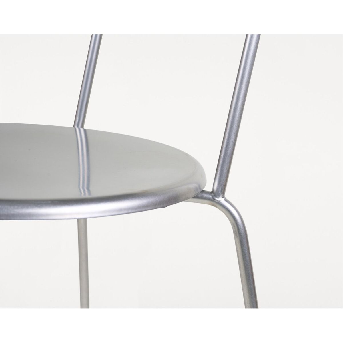 Petit Rond Spisebordsstol Rustfri Stål