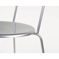 Petit Rond Spisebordsstol Rustfri Stål