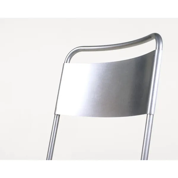 Petit Rond Dining Chair Stainless Steel