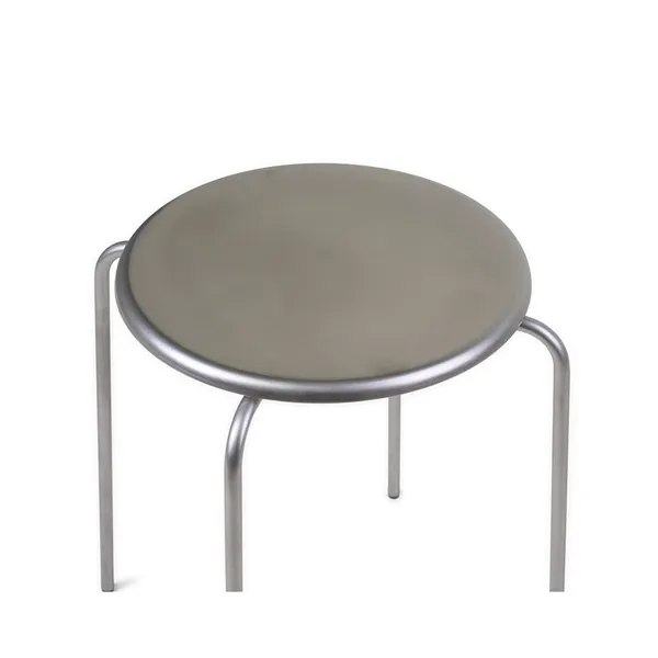 Petit Rond Stool Stainless Steel