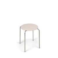 Petit Rond Acier Inoxydable/Cuir