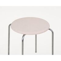 Petit Rond Acier Inoxydable/Cuir