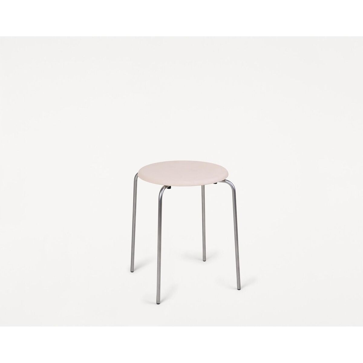 Petit Rond Acier Inoxydable/Cuir