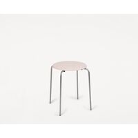 Petit Rond Acier Inoxydable/Cuir