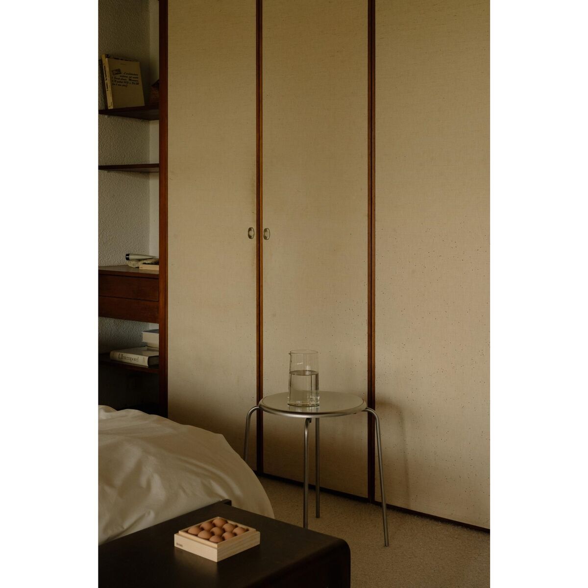 Petit Rond Acier Inoxydable/Cuir