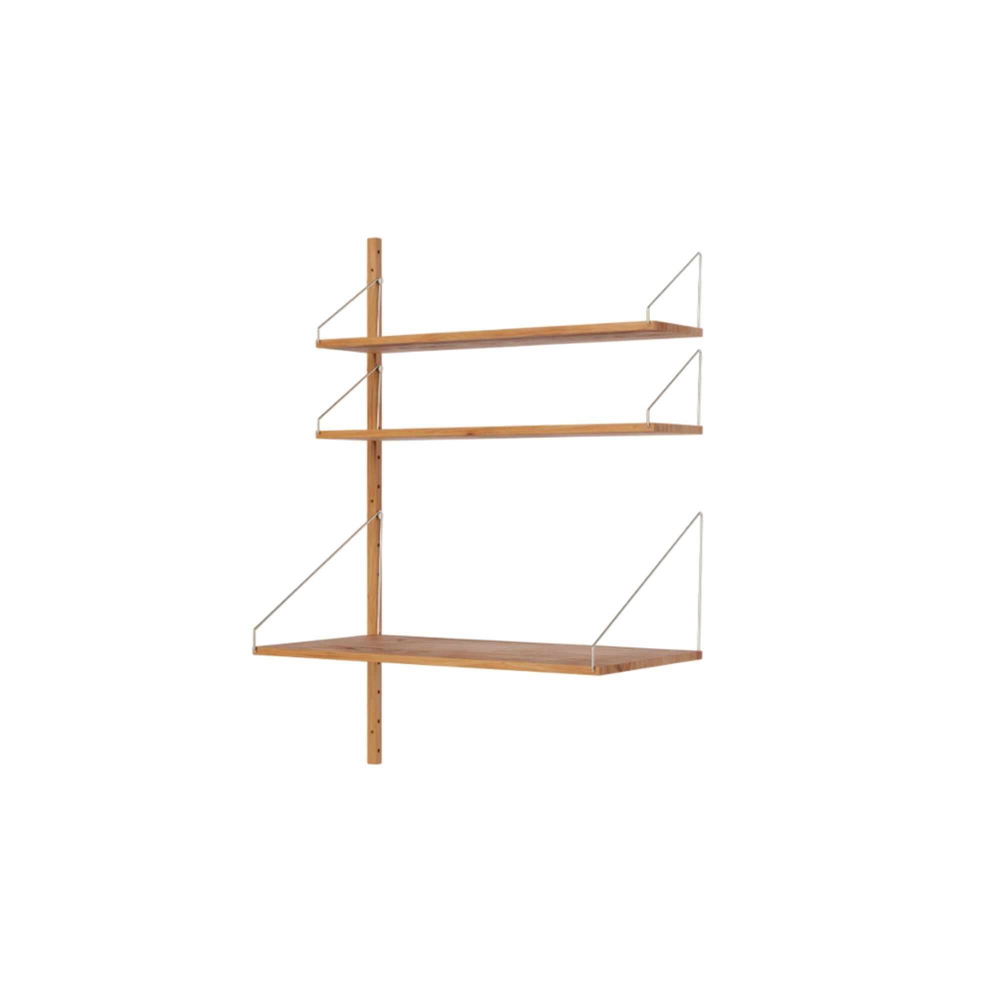 Shelf Library Add-On Desk Section Hylde 114,8x80 Natural Eg