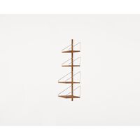 Shelf Library -lisähylly, Luonnonvärinen Tammi