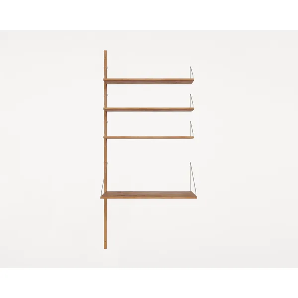 Shelf Library Add-On Desk Section Hylde 185,2x80 Natural Eg