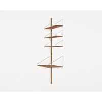 Shelf Library Add-On Desk Section Hylde 185,2x80 Natural Eg