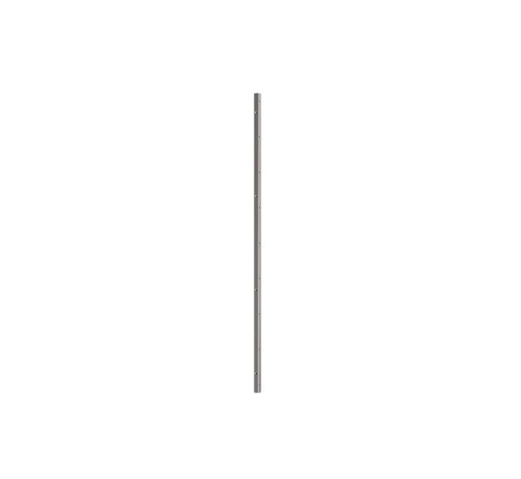 Shelf Library Rail Til Reol H108,4 Rustfri Stl