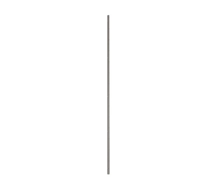Shelf Library Rail Til Reol H185,2 Rustfri Stl