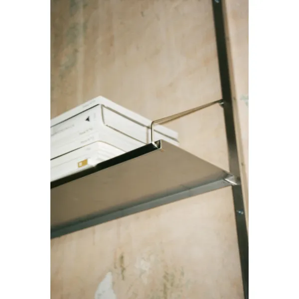 Shelf Library Hylde 20x60 Rustfri Stål