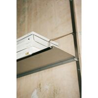 Shelf Library Hylde 20x80 Rustfri Stål