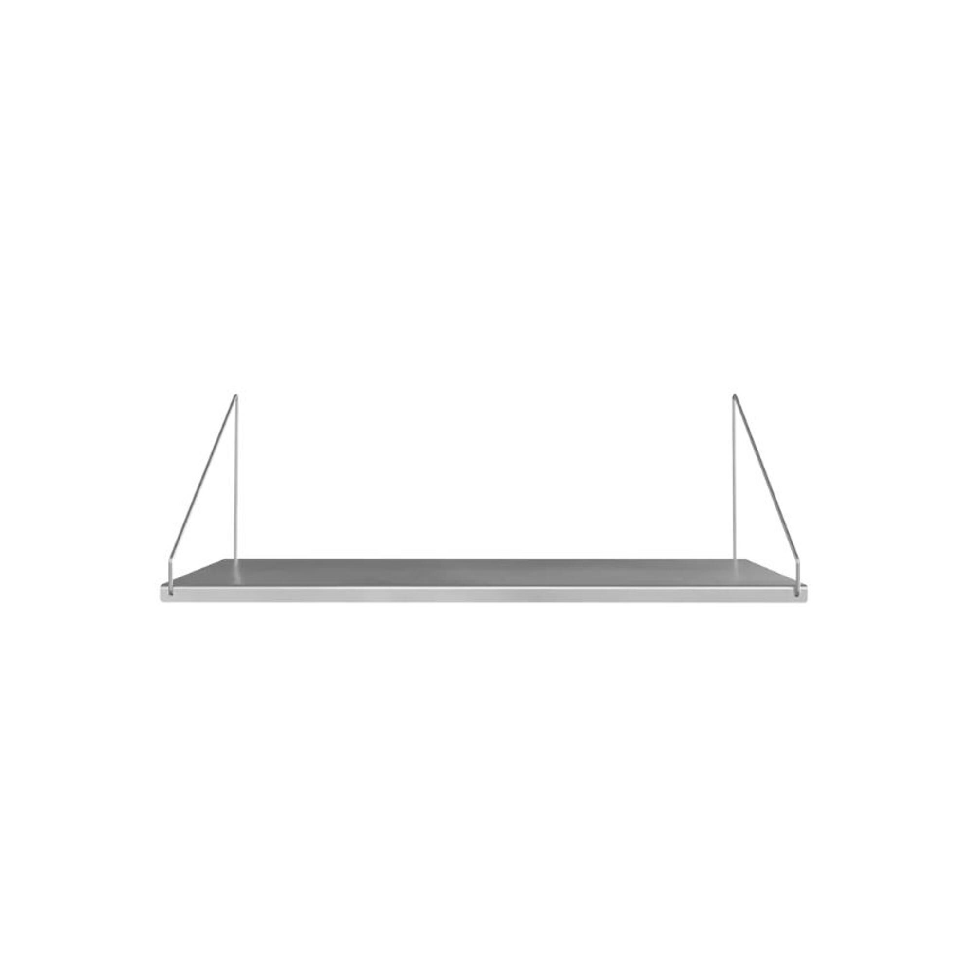 Hylle Bibliotekshylle 27x60 Rustfritt Stål