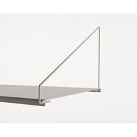 Shelf Library Desk Shelf 40x80 Stainless Steel