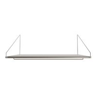 Shelf Library Hanger Shelf 40x80 Stainless Steel